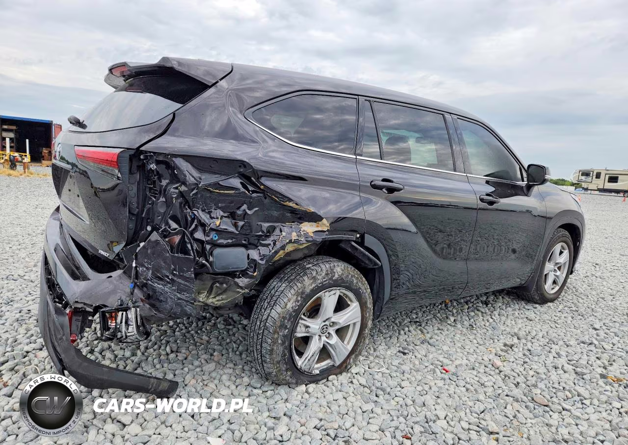 2021 Toyota Highlander L VIN:5TDCZRBH8MS101218 - 3