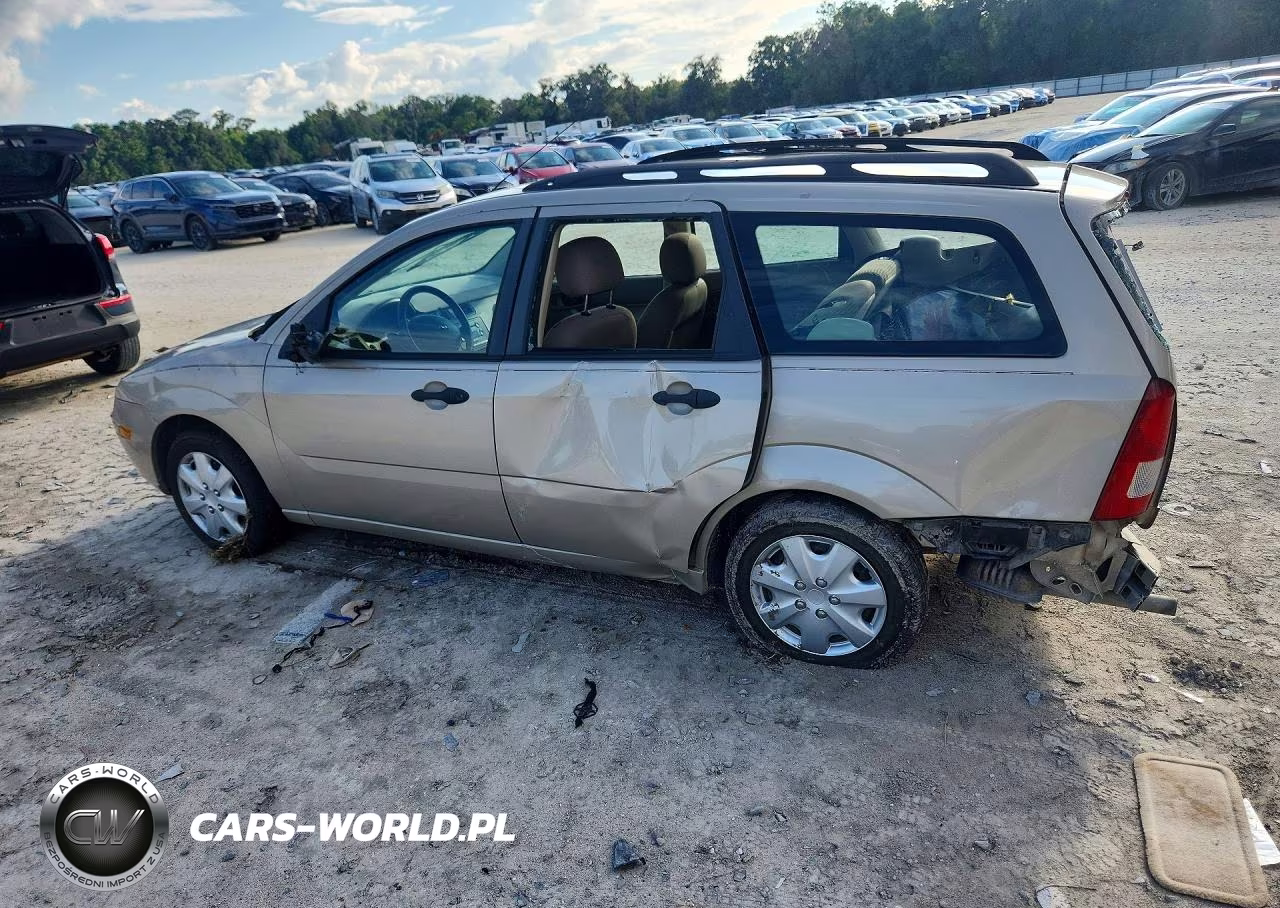 2007 Ford Focus Zxw VIN:1FAHP36N07W185568 - 2