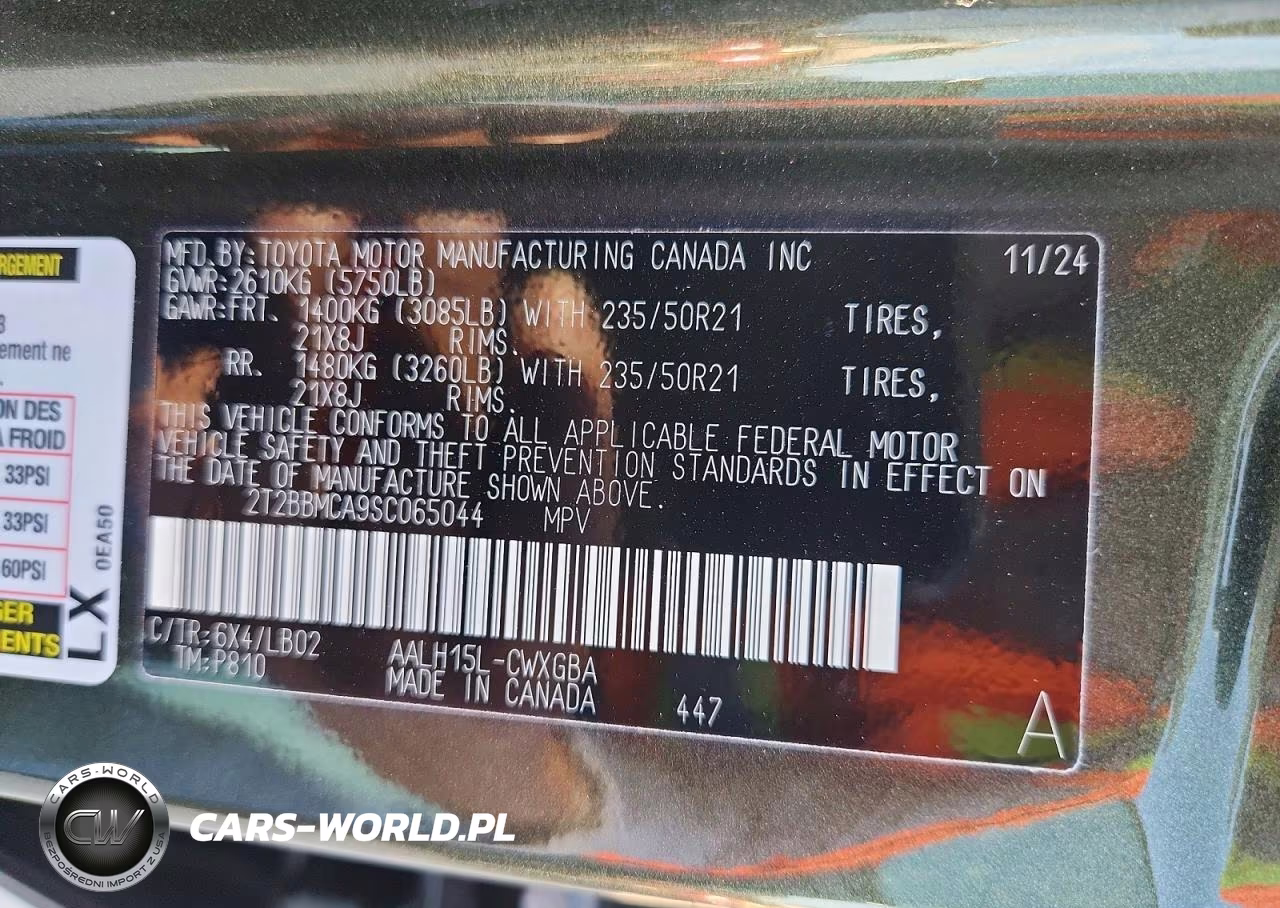 2025 Lexus Rx 350H Premium+ VIN:2T2BBMCA9SC065044 - 14