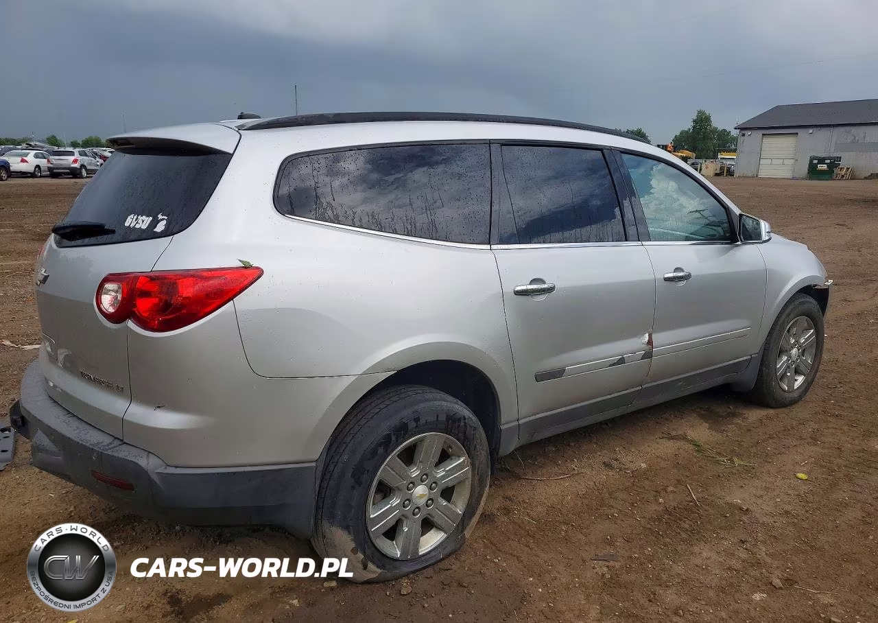 2012 Chevrolet Traverse Lt VIN:1GNKVGED1CJ129174 - 3