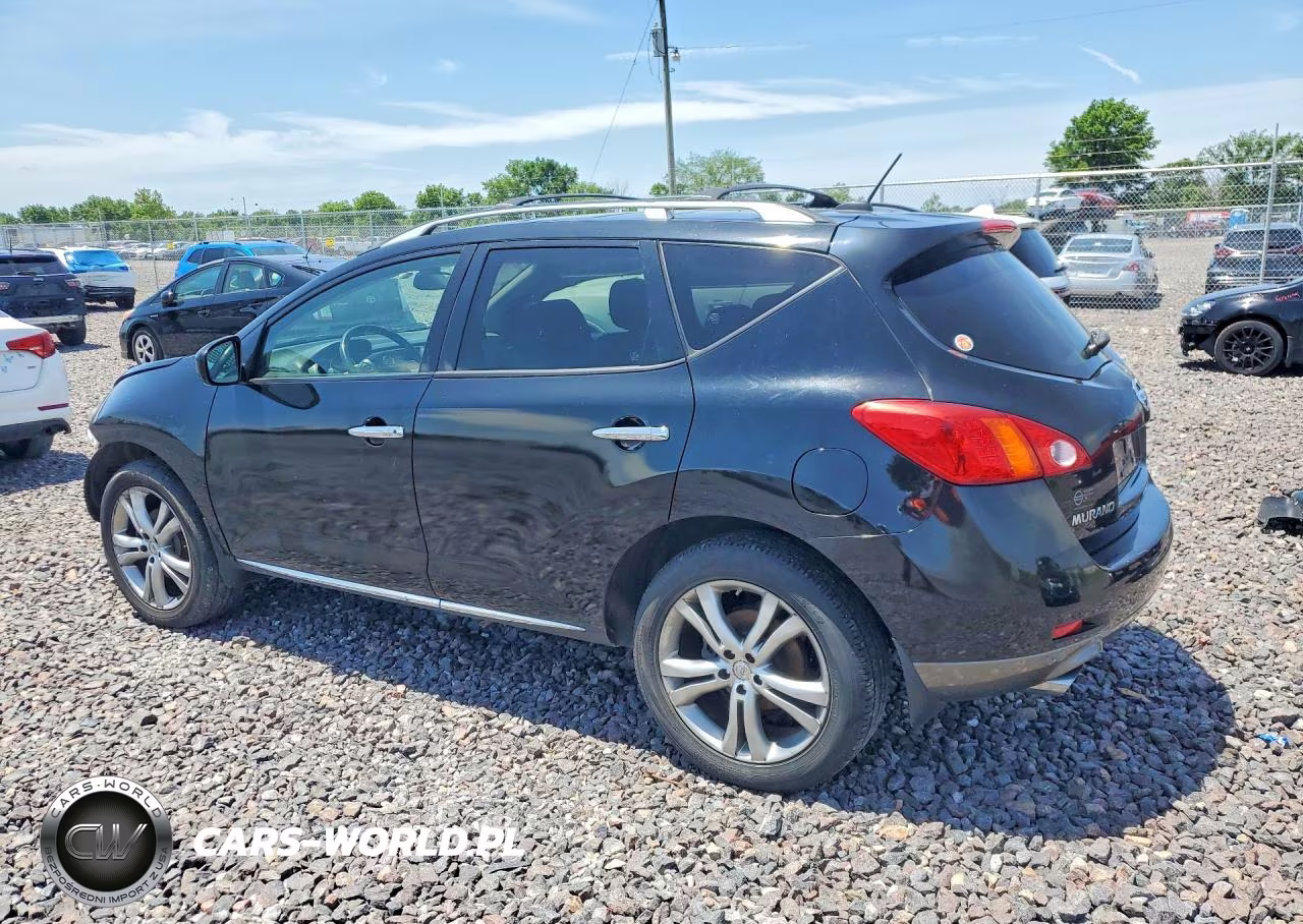 2009 Nissan Murano S VIN:JN8AZ18WX9W114286 - 2