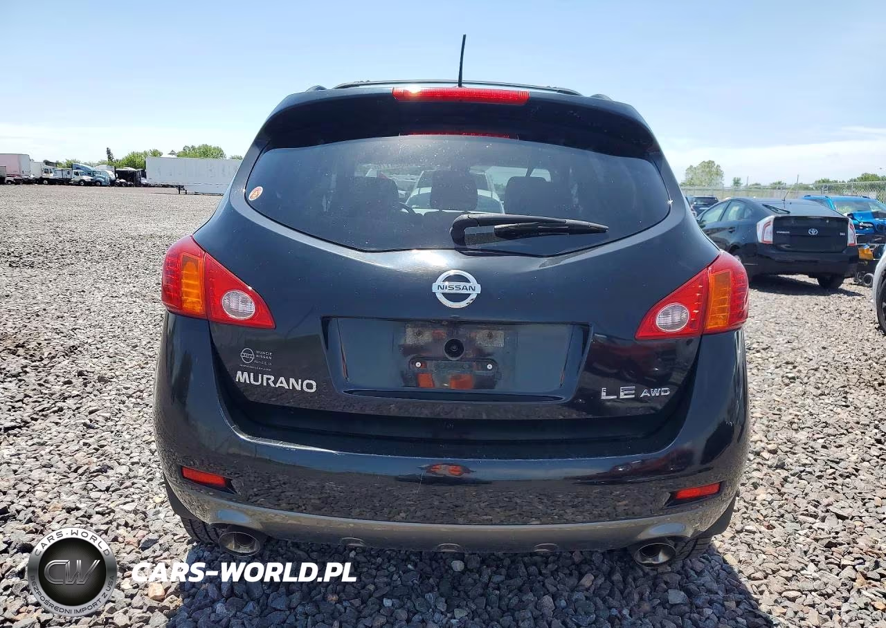 2009 Nissan Murano S VIN:JN8AZ18WX9W114286 - 6