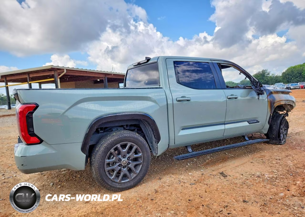 2024 Toyota Tundra Platinum VIN:5TFNA5AB6RX039261 - 3