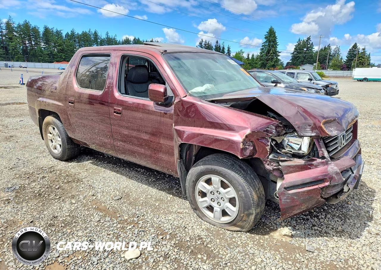 2007 Honda Ridgeline Rtl VIN:2HJYK16527H003442 - 4