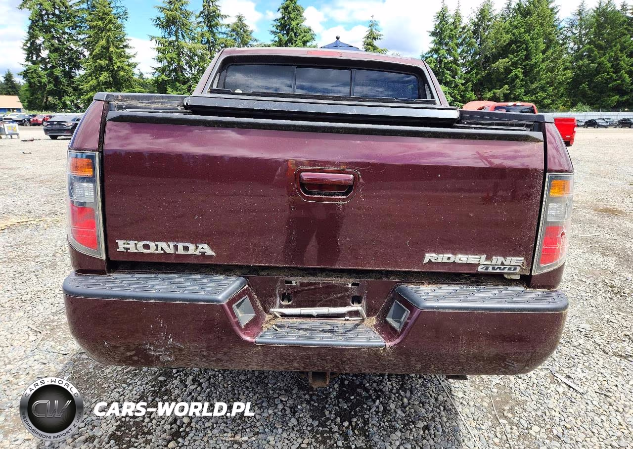 2007 Honda Ridgeline Rtl VIN:2HJYK16527H003442 - 6