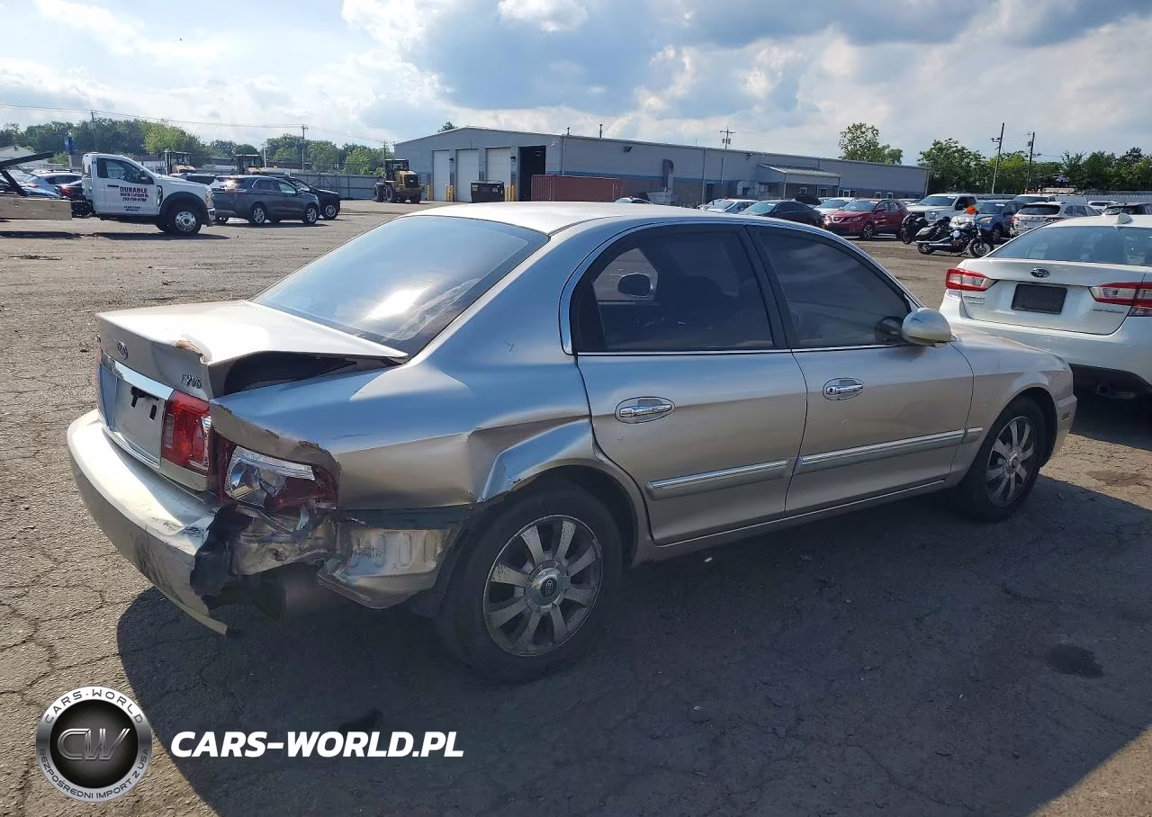 2004 Kia Optima Lx V6 VIN:KNAGD128145320414 - 3