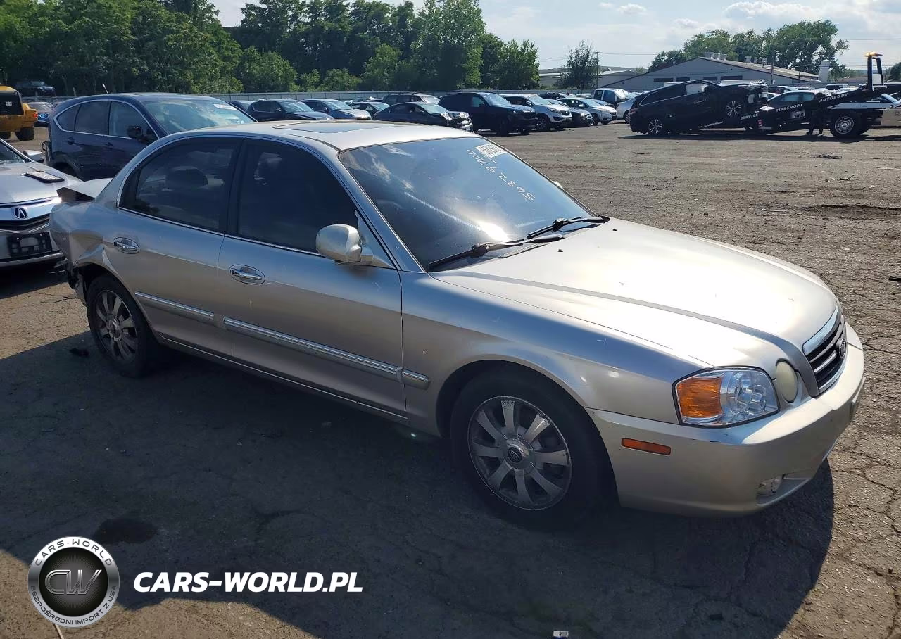 2004 Kia Optima Lx V6 VIN:KNAGD128145320414 - 4