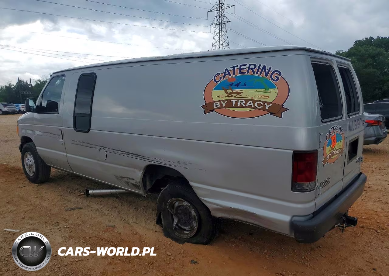 2007 Ford E250 Delivery Van VIN:1FTNS24W97DA50098 - 2