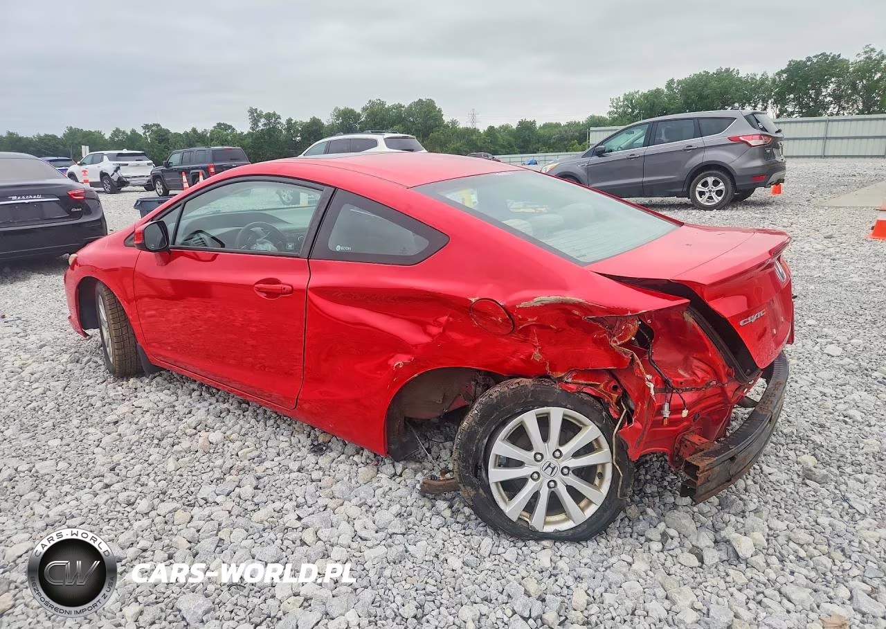 2012 Honda Civic Ex VIN:2HGFG3B87CH526251 - 2