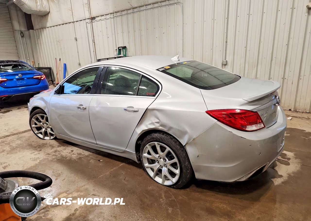 2012 Buick Regal Gs VIN:2G4GV5GV5C9146026 - 2