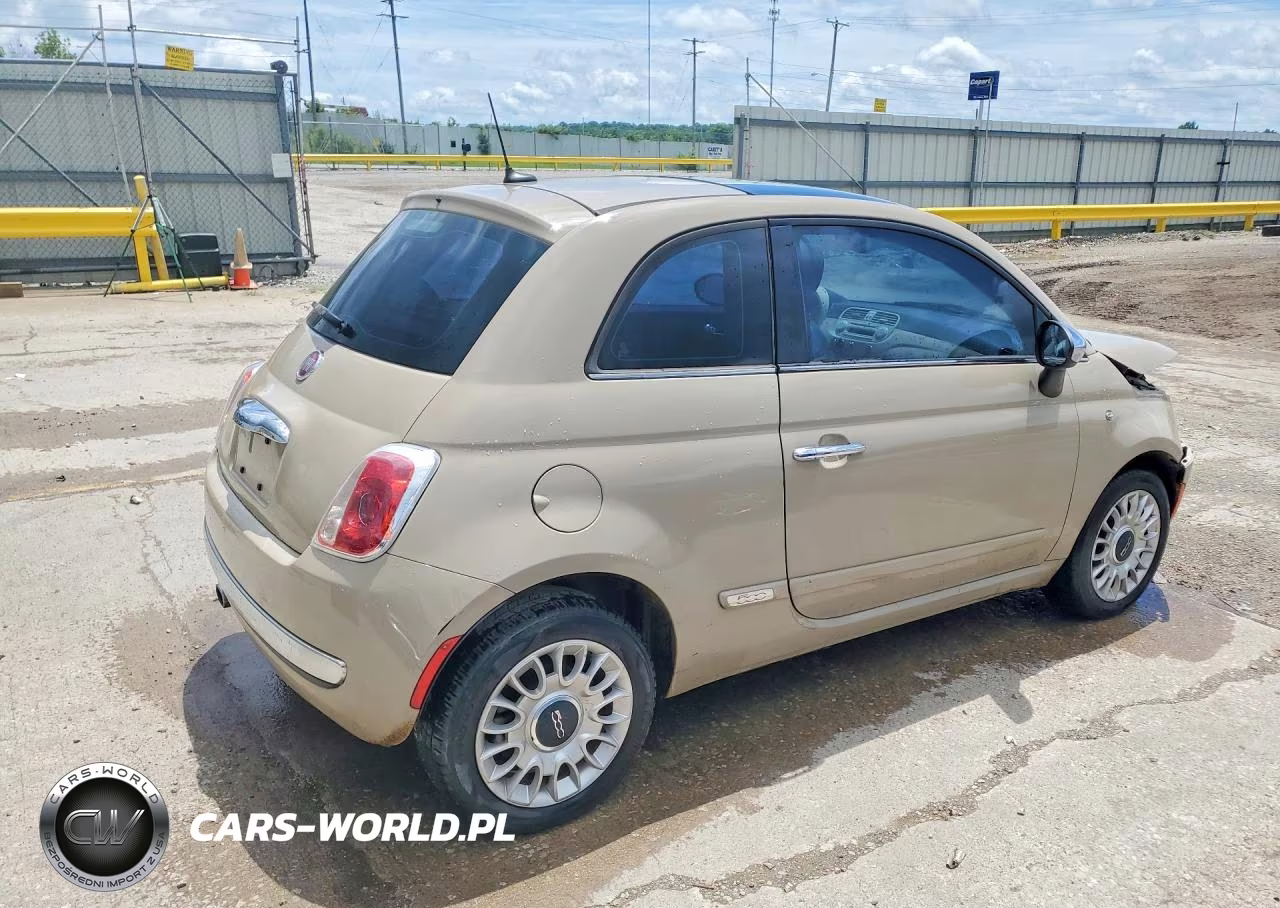 2012 Fiat 500 Lounge VIN:3C3CFFCR8CT106362 - 3