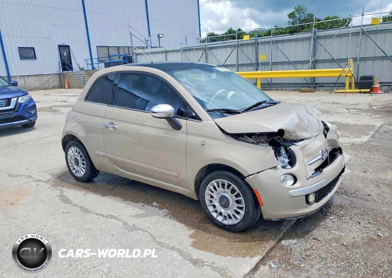 2012 Fiat 500 Lounge VIN:3C3CFFCR8CT106362 - 4