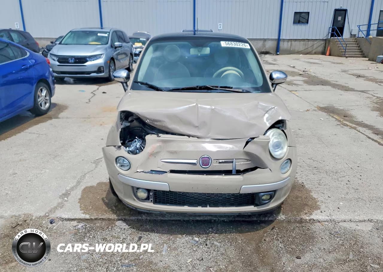 2012 Fiat 500 Lounge VIN:3C3CFFCR8CT106362 - 5