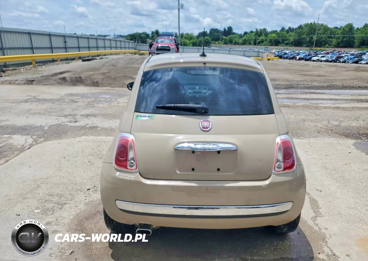 2012 Fiat 500 Lounge VIN:3C3CFFCR8CT106362 - 6