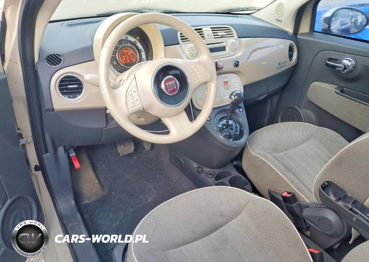 2012 Fiat 500 Lounge VIN:3C3CFFCR8CT106362 - 8