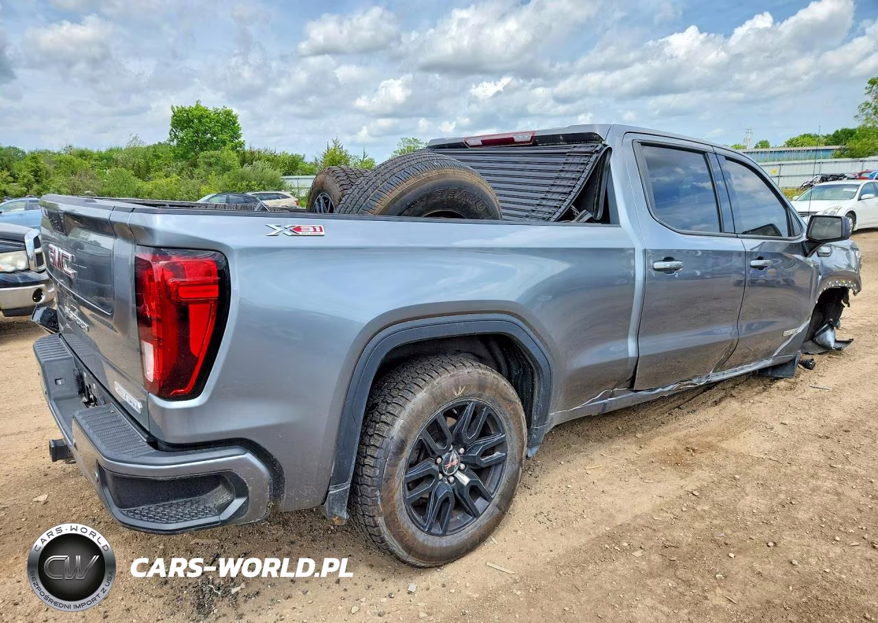 2021 GMC Sierra K1500 Elevation VIN:3GTU9CET9MG276819 - 3