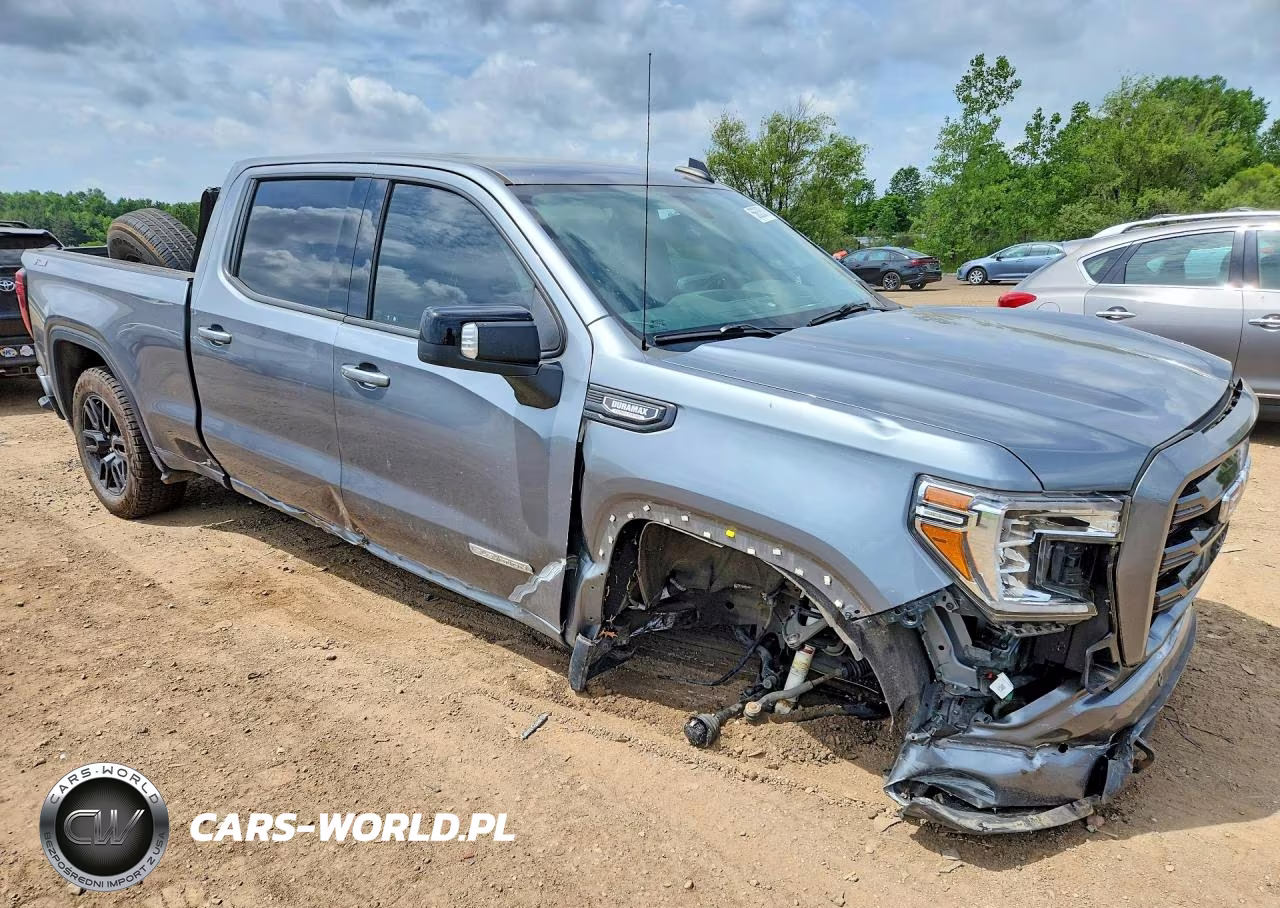 2021 GMC Sierra K1500 Elevation VIN:3GTU9CET9MG276819 - 4
