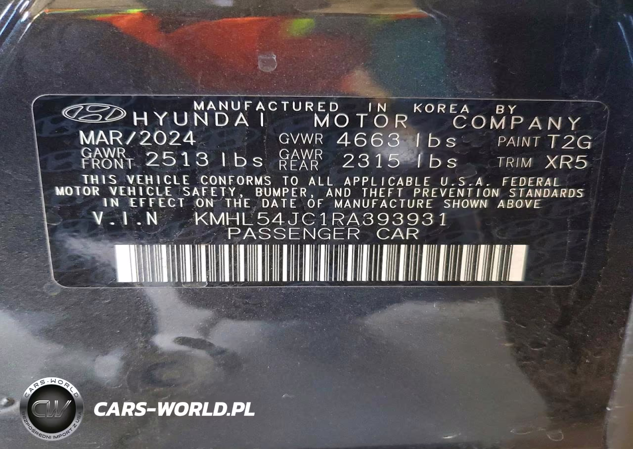 2024 Hyundai Sonata N Line VIN:KMHL54JC1RA393931 - 12