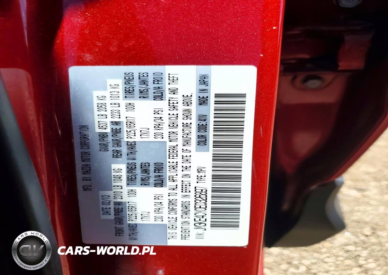 2014 Mazda Cx-5 Touring VIN:JM3KE4CY0E0326897 - 13