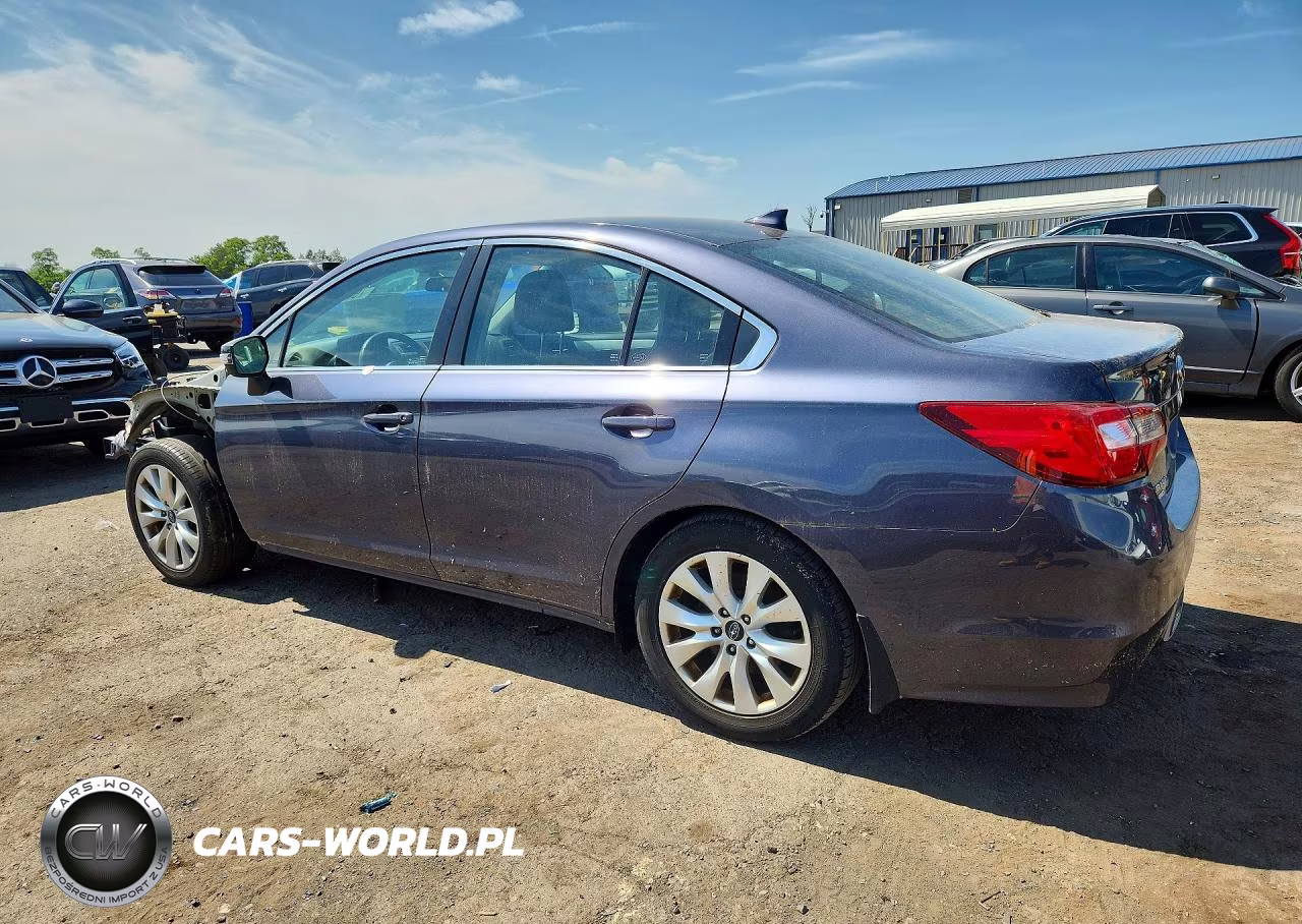2016 Subaru Legacy 2.5I Premium VIN:4S3BNAF66G3006051 - 2