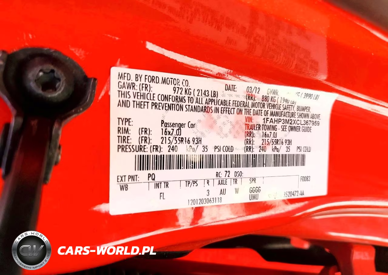 2012 Ford Focus Sel VIN:1FAHP3M2XCL367959 - 13
