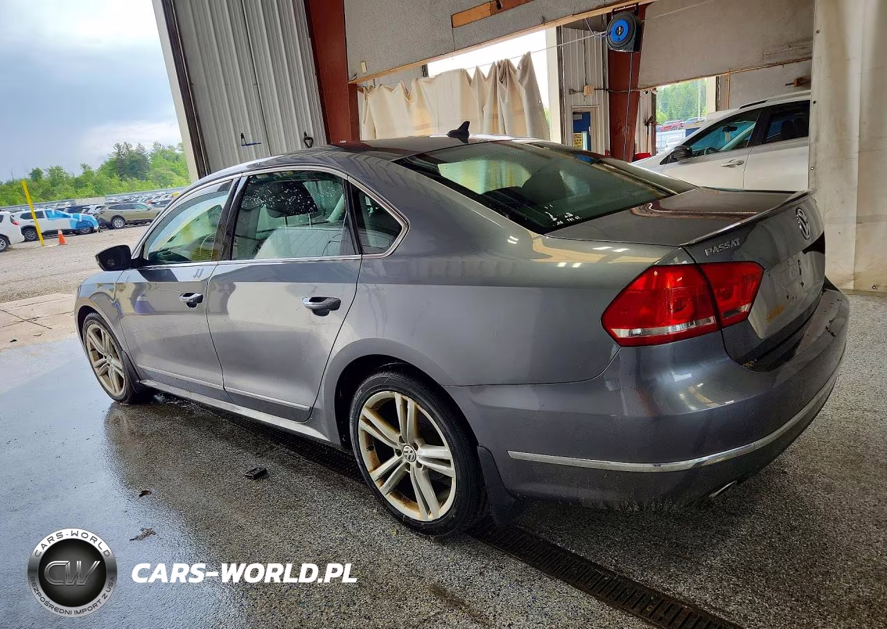 2015 Volkswagen Passat Sel VIN:1VWCV7A36FC087231 - 2