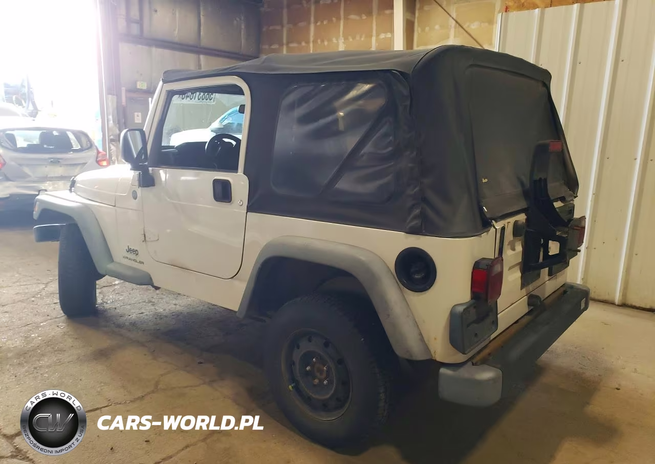2004 Jeep Wrangler VIN:1J4FA29104P787120 - 2