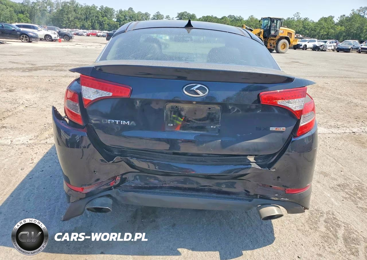 2011 Kia Optima Sx VIN:KNAGR4A66B5087369 - 6