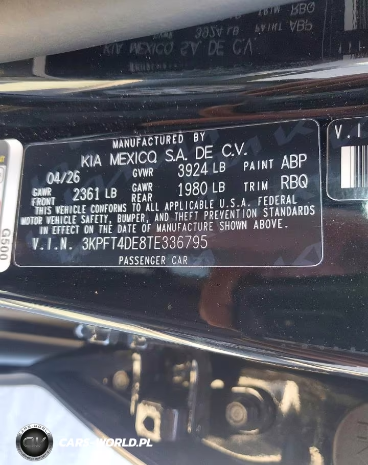 2026 Kia K4 Lxs VIN:3KPFT4DE8TE336795 - 12