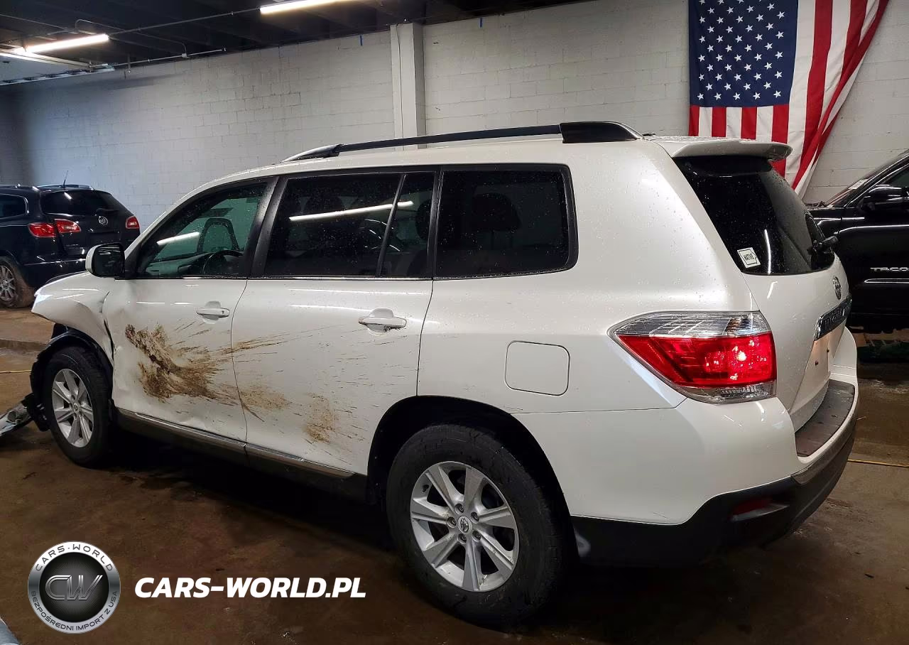 2012 Toyota Highlander Se VIN:5TDBK3EH5CS141134 - 2