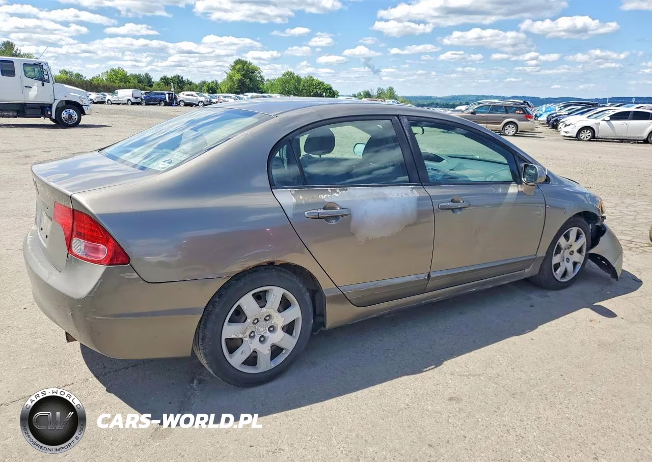 2008 Honda Civic Lx VIN:2HGFA165X8H325263 - 3