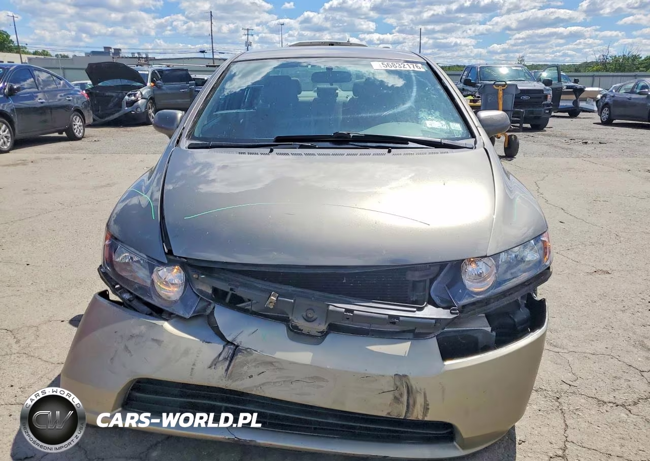 2008 Honda Civic Lx VIN:2HGFA165X8H325263 - 5