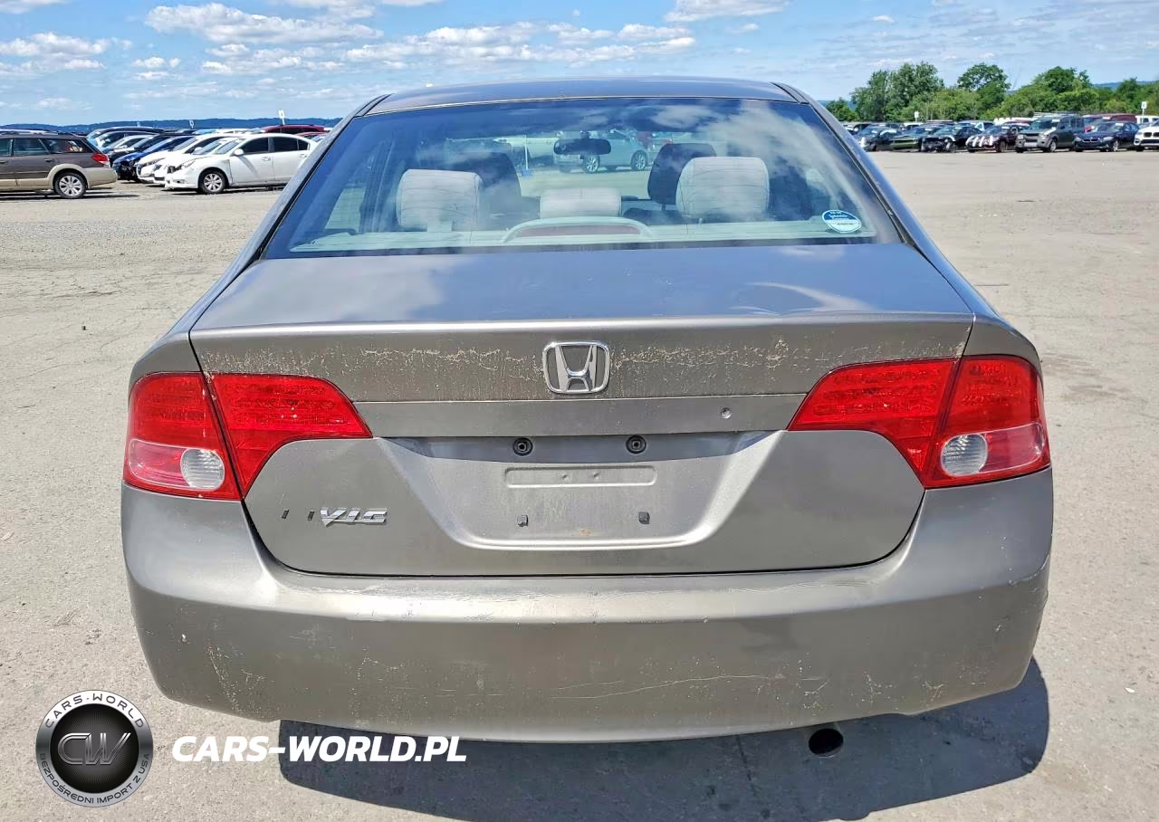 2008 Honda Civic Lx VIN:2HGFA165X8H325263 - 6