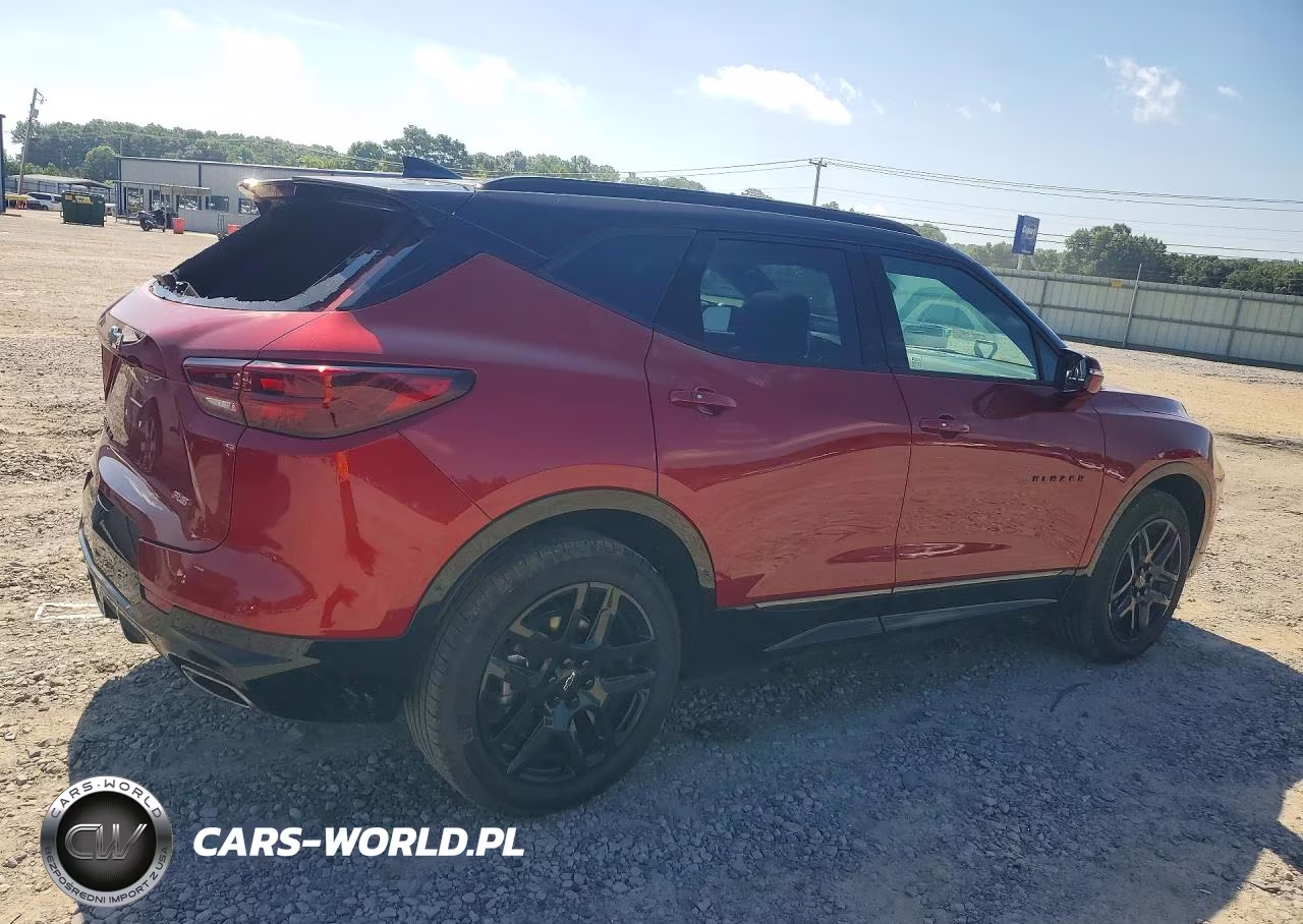2025 Chevrolet Blazer Rs VIN:3GNKBKRS7SS271207 - 3