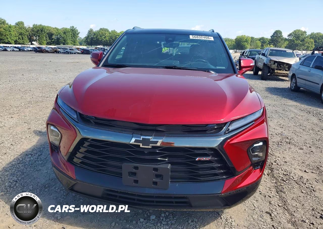 2025 Chevrolet Blazer Rs VIN:3GNKBKRS7SS271207 - 5