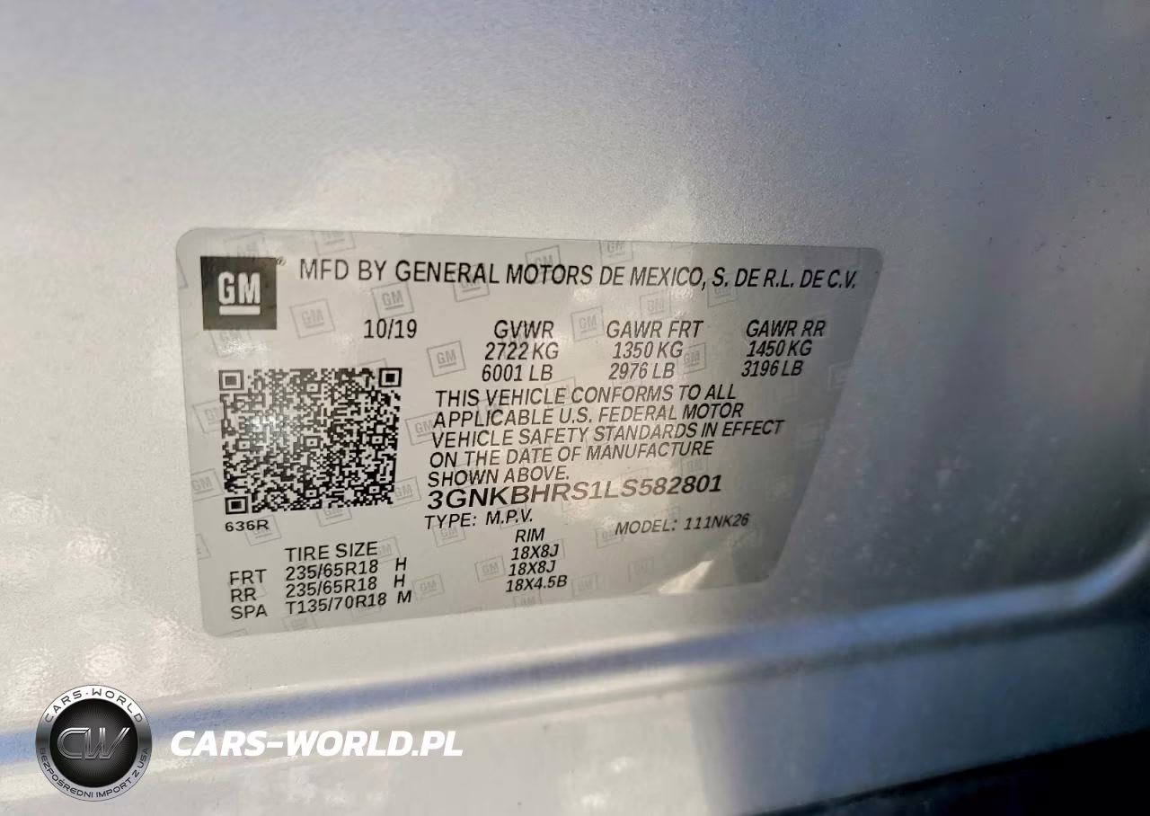 2020 Chevrolet Blazer 2Lt VIN:3GNKBHRS1LS582801 - 13