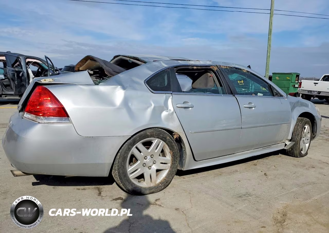 2012 Chevrolet Impala Lt VIN:2G1WG5E34C1199402 - 3