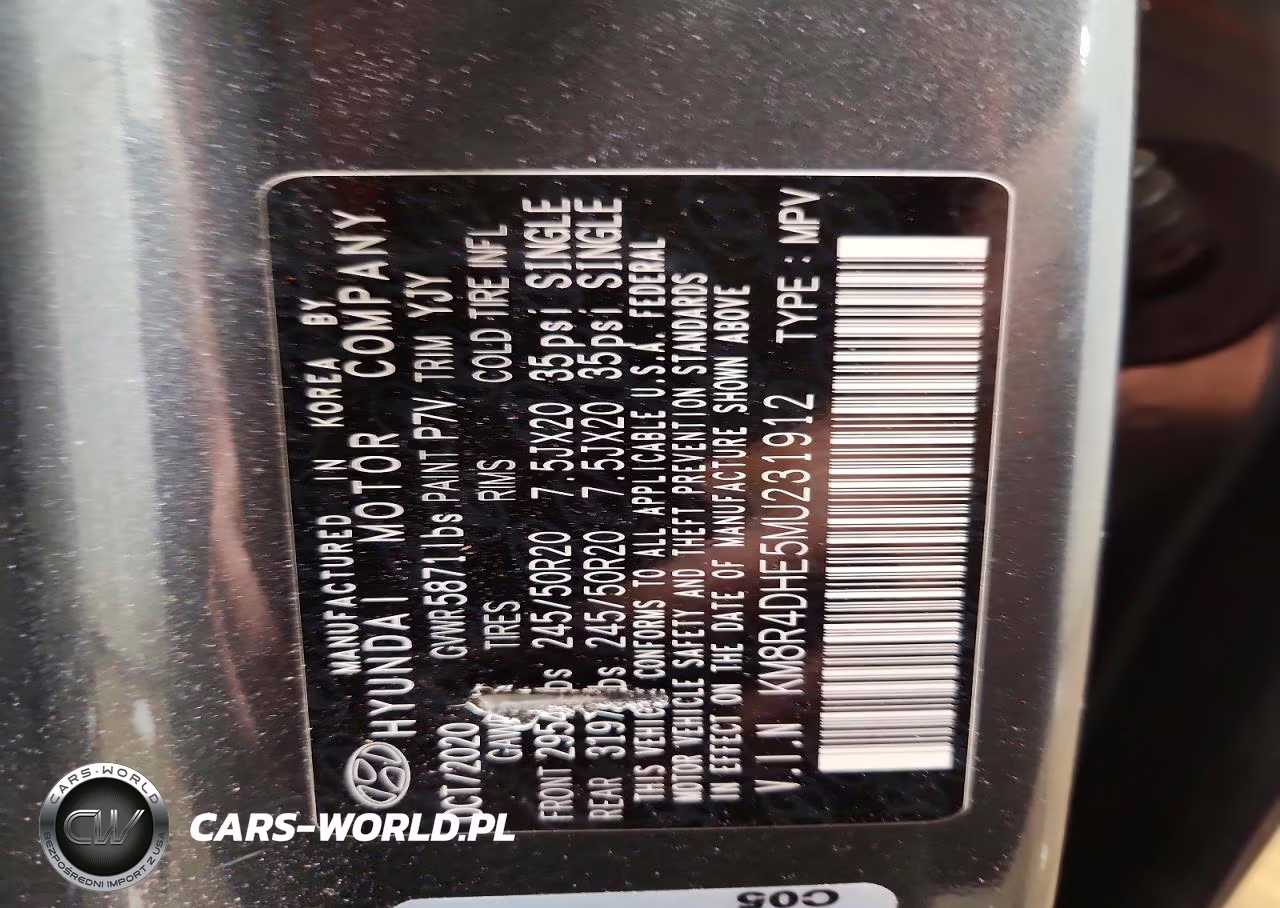 2021 Hyundai Palisade Sel VIN:KM8R4DHE5MU231912 - 13