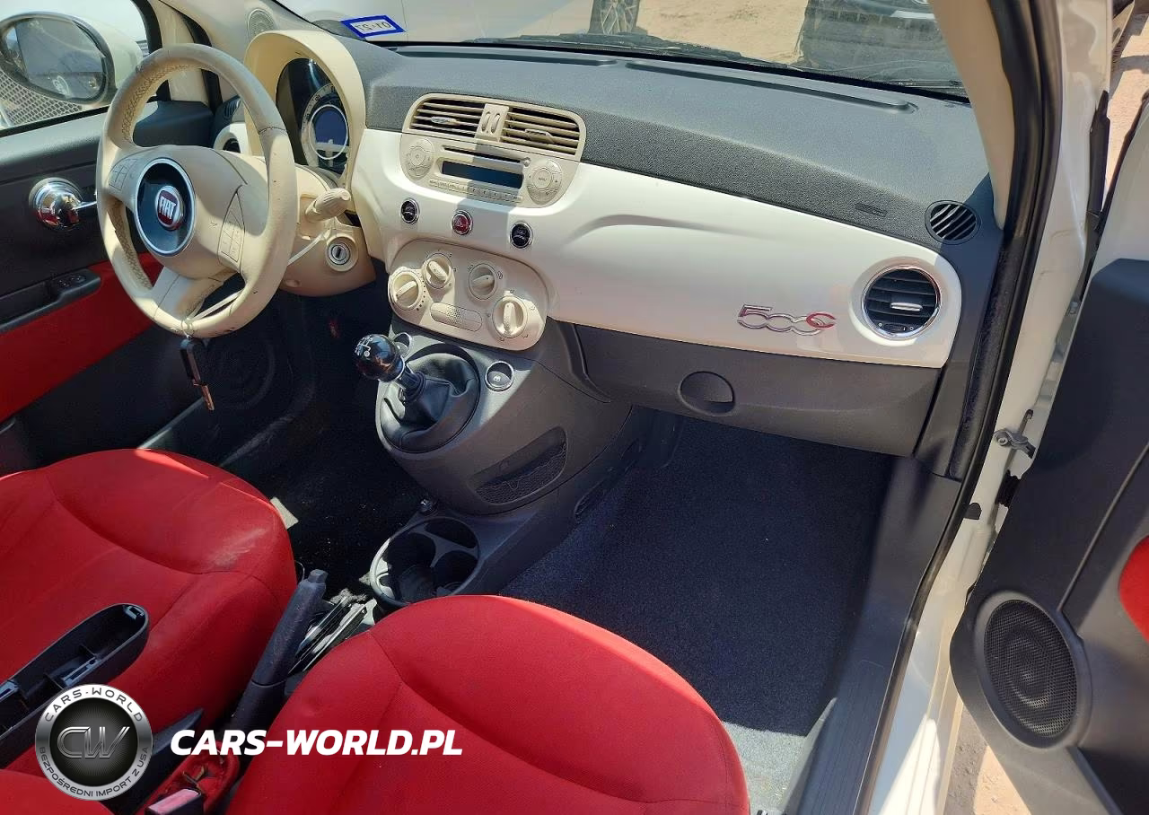 2013 Fiat 500 Pop VIN:3C3CFFDR3DT750397 - 8