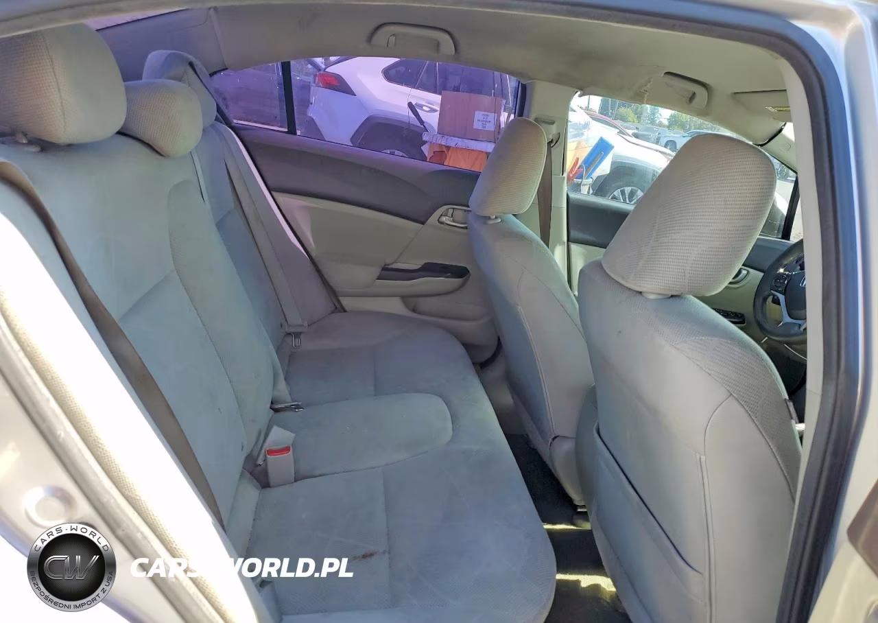 2012 Honda Civic Lx VIN:19XFB2F59CE383760 - 10