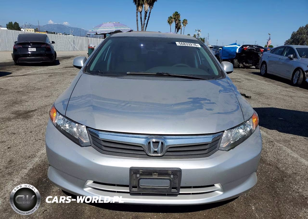 2012 Honda Civic Lx VIN:19XFB2F59CE383760 - 5