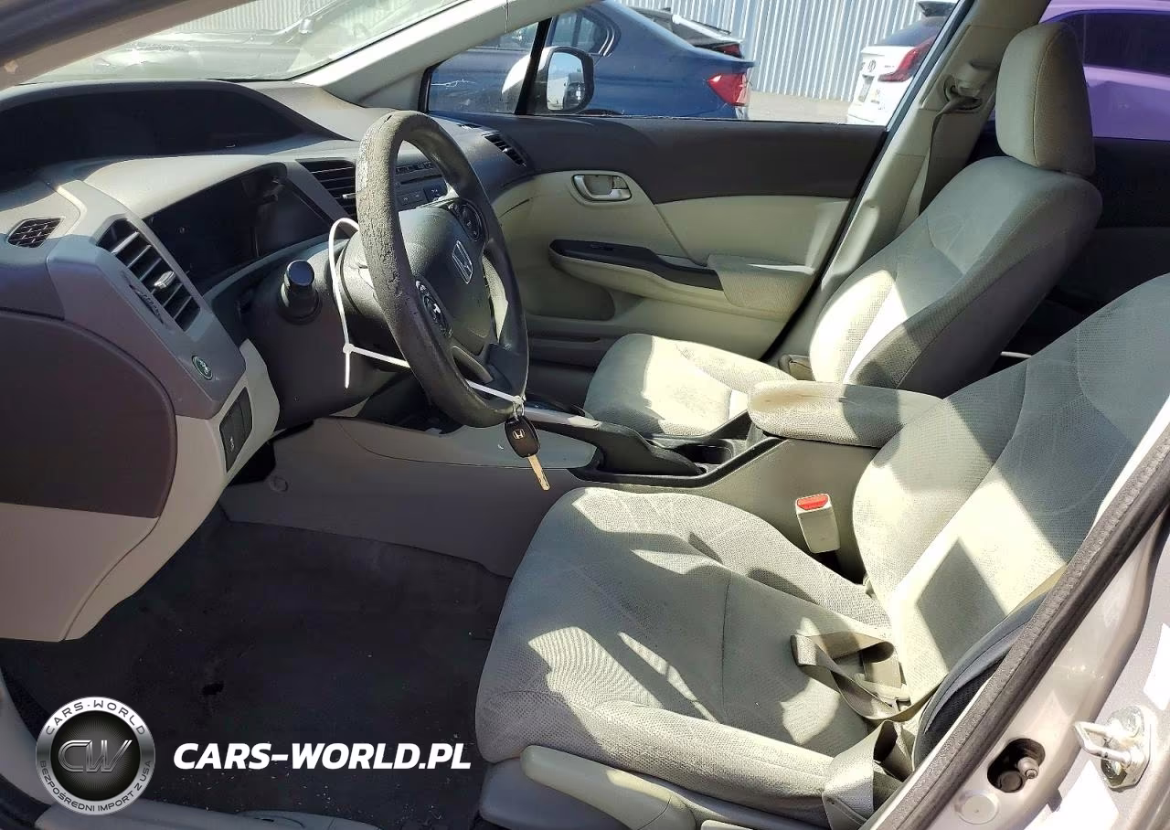 2012 Honda Civic Lx VIN:19XFB2F59CE383760 - 7