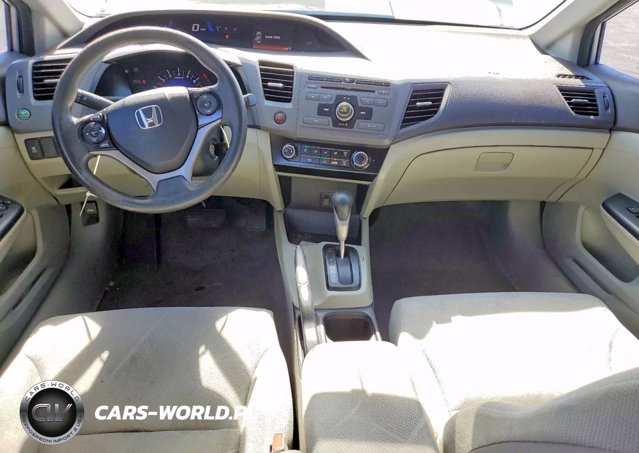 2012 Honda Civic Lx VIN:19XFB2F59CE383760 - 8