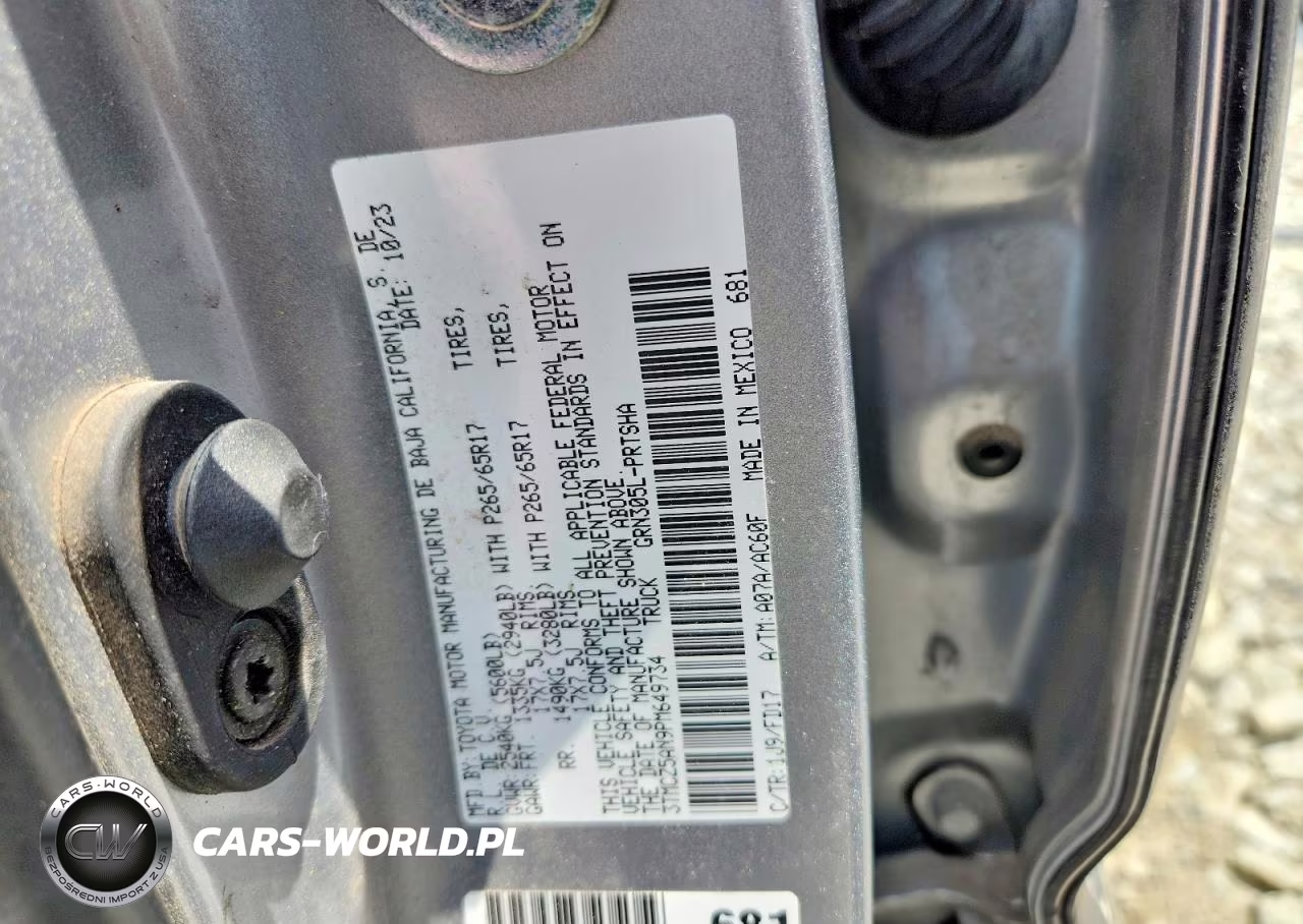 2023 Toyota Tacoma Trd Sport VIN:3TMCZ5AN9PM649734 - 12