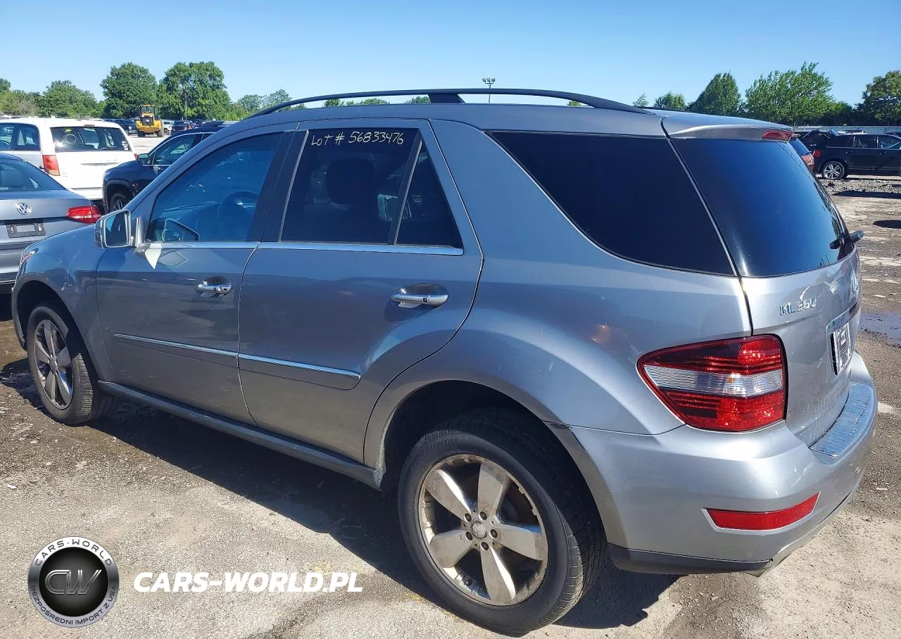 2011 Mercedes-Benz Ml 350 4Matic VIN:4JGBB8GB5BA647432 - 2