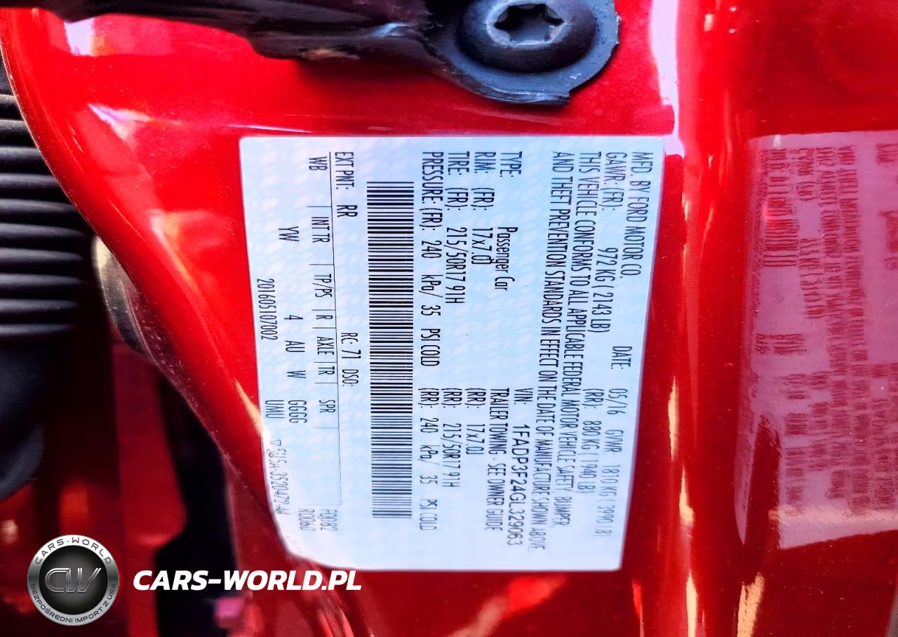 2016 Ford Focus Se VIN:1FADP3F24GL329063 - 12