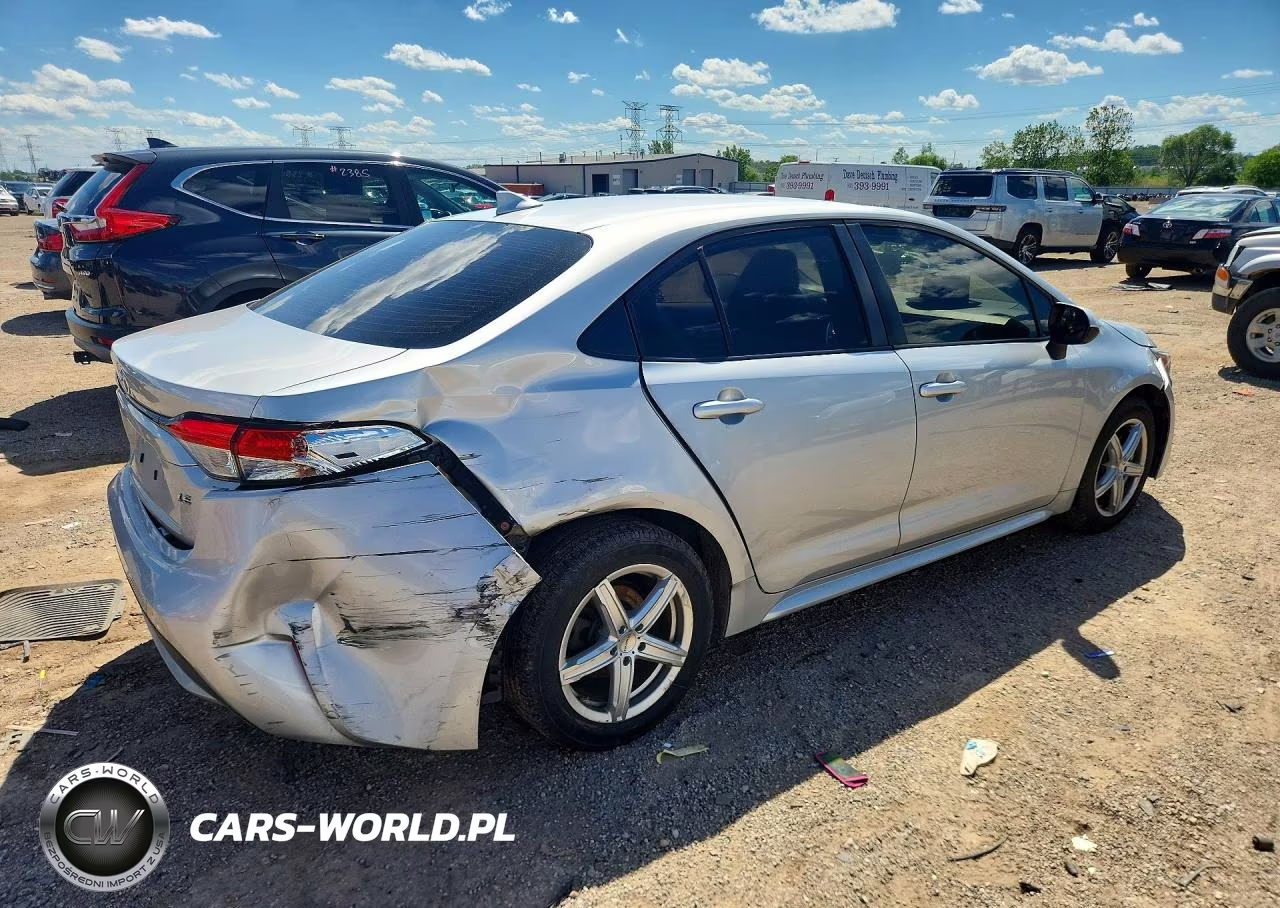 2020 Toyota Corolla Le VIN:JTDEPRAE9LJ102525 - 3