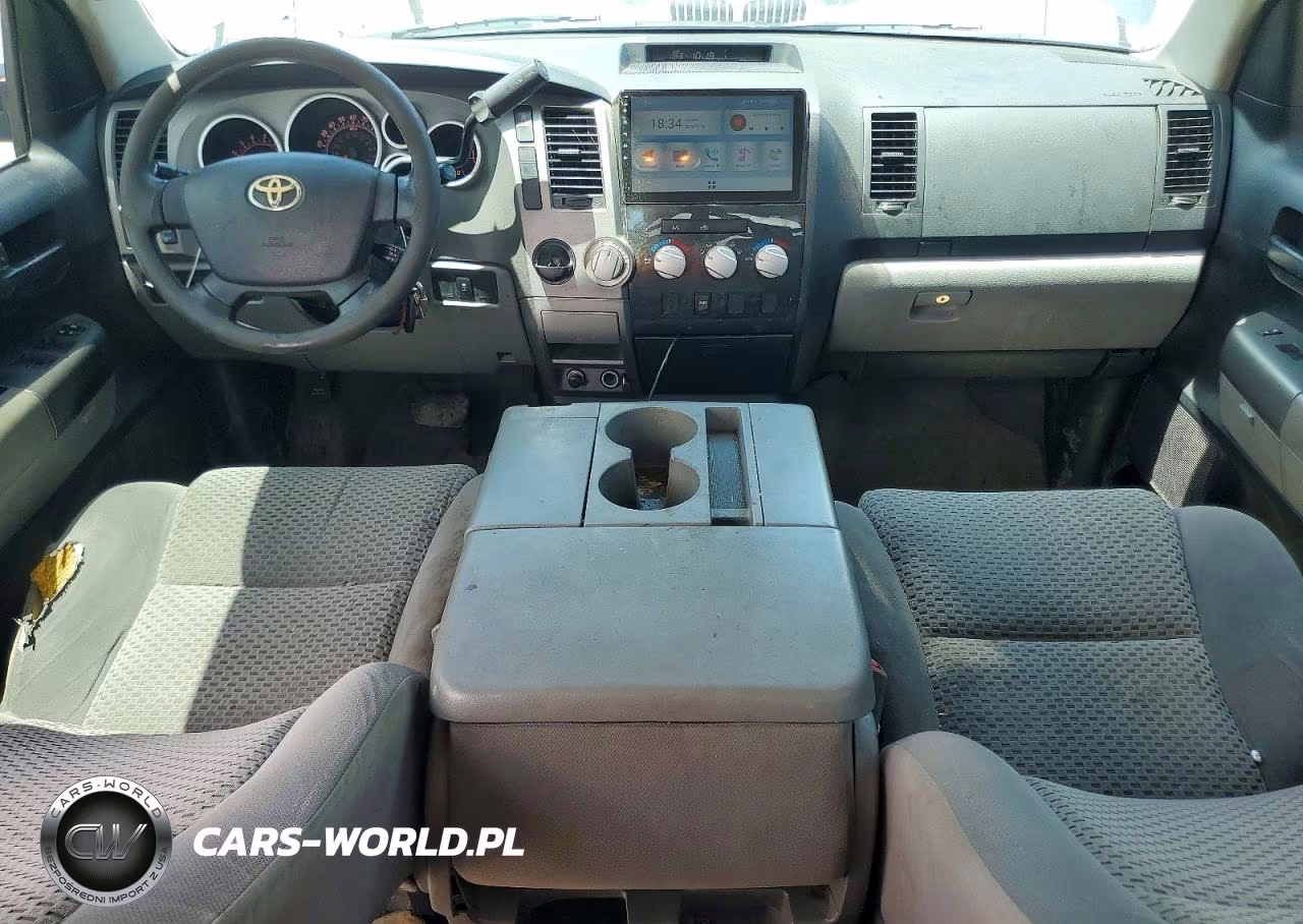 2010 Toyota Tundra Double Cab Sr5 VIN:5TFRM5F17AX015810 - 8