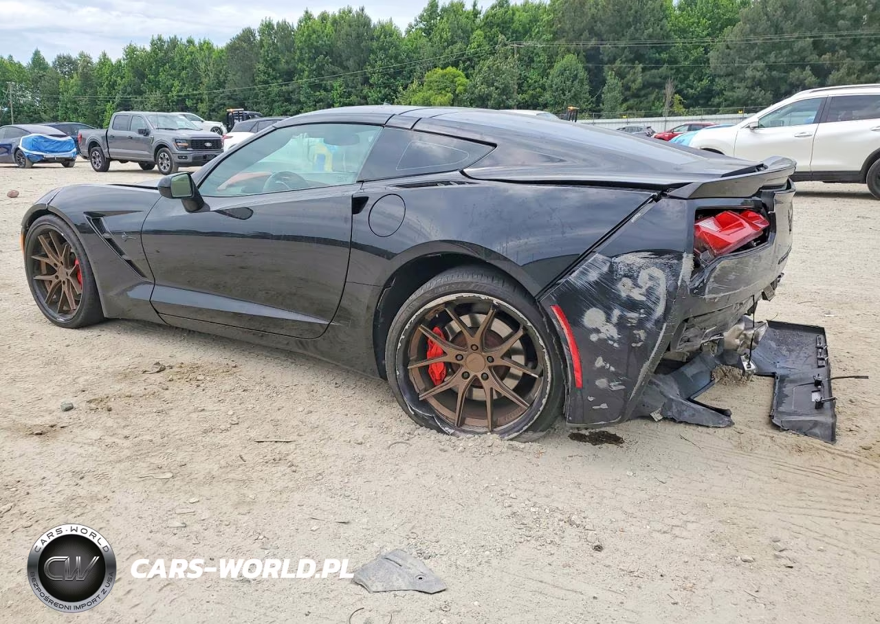 2014 Chevrolet Corvette Stingray Z51 3Lt VIN:1G1YM2D75E5119420 - 2