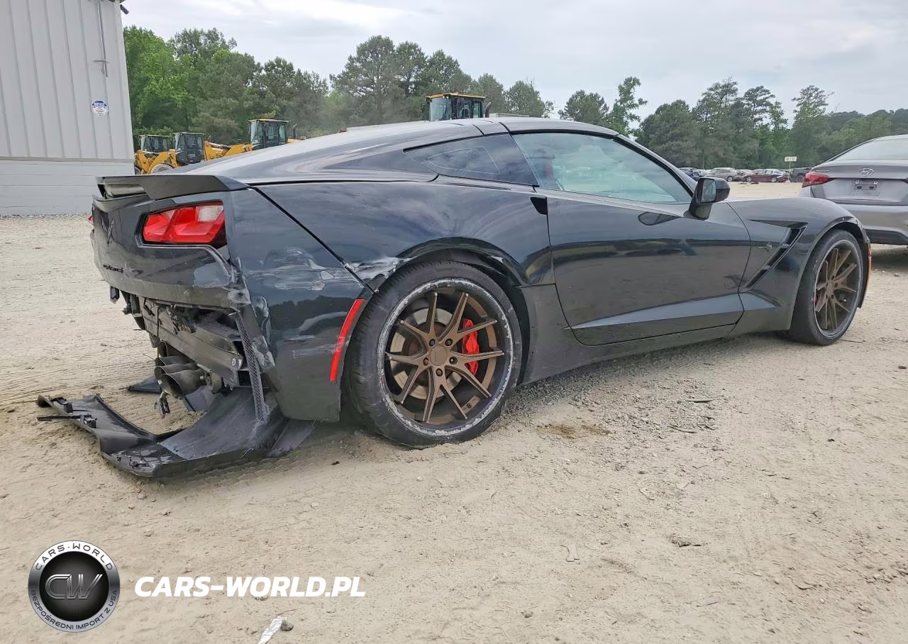 2014 Chevrolet Corvette Stingray Z51 3Lt VIN:1G1YM2D75E5119420 - 3